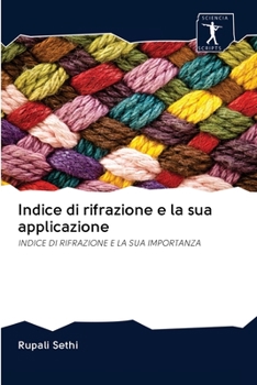 Paperback Indice di rifrazione e la sua applicazione [Italian] Book