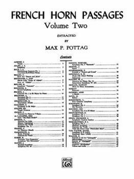 Paperback French Horn Passages, Vol. 2 Book