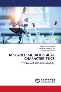Paperback Research Metrological Characteristics Book