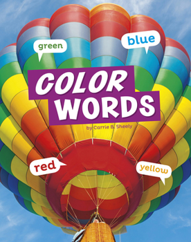 Paperback Color Words Book