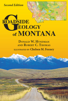 Paperback Roadside Geology of Montana Book