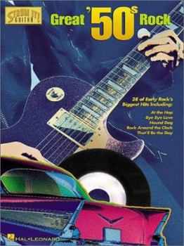 Paperback Great '50s Rock Book