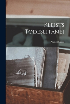 Paperback Kleists Todeslitanei [German] Book