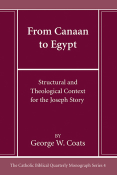 Hardcover From Canaan to Egypt Book