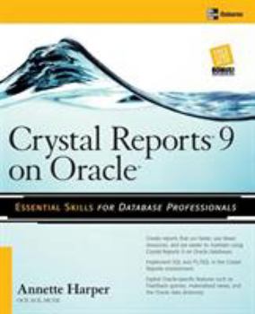 Paperback Crystal Reports 9 on Oracle Book
