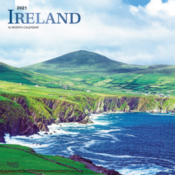 Calendar Ireland 2021 Square Foil Book