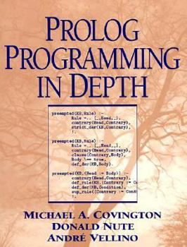 Paperback PROLOG Programming in Depth Book