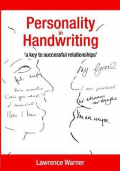 Paperback Personality in Handwriting: A Key to Successful Relationships Book