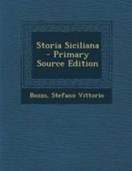 Paperback Storia Siciliana [Italian] Book