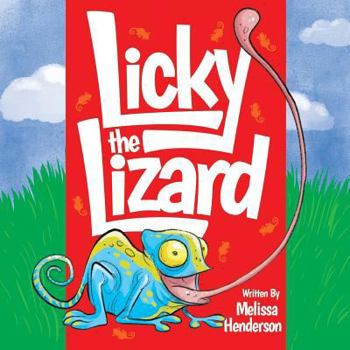 Paperback Licky the Lizard Book