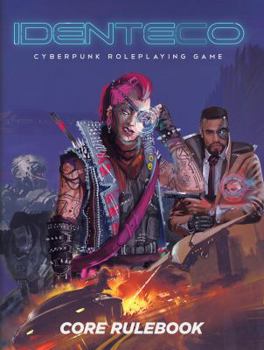 Hardcover Identeco Cyberpunk Roleplaying Game (Core Rule Book) Book