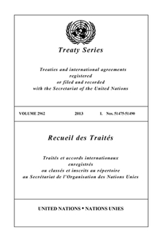 Paperback Treaty Series 2962 [French] Book