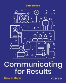 Paperback Communicating for Results: A Canadian Student's Guide Book