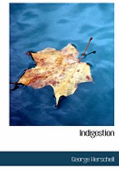 Paperback Indigestion [Large Print] Book