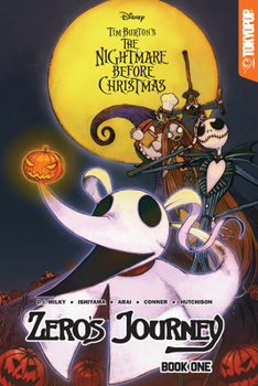 Paperback Disney Manga: Tim Burton's the Nightmare Before Christmas - Zero's Journey, Book 1: Volume 1 Book