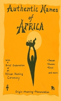 Paperback Authentic Names of Africa Book
