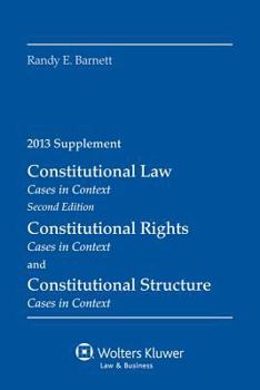 Paperback Recent Developments in Constitutional Law, Second Edition, 2013 Supplement Book