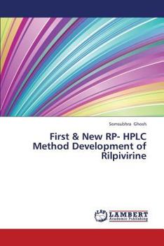 Paperback First & New Rp- HPLC Method Development of Rilpivirine Book