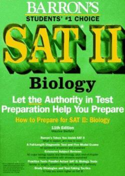 Paperback How to Prepare for SAT II: Including Modern Biology in Review Book
