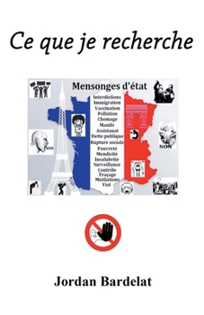 Paperback Ce que je recherche [French] Book