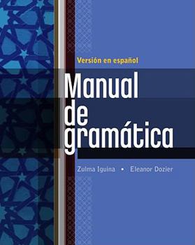 Paperback Manual de Gramatica = Grammar Manual [Spanish] Book