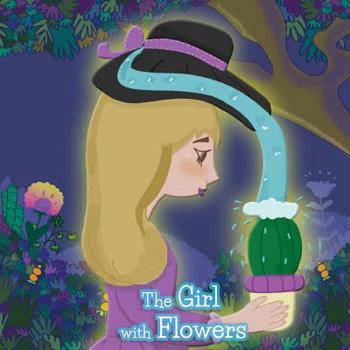 Paperback The Girl with Flowers Book