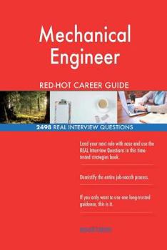Paperback Mechanical Engineer RED-HOT Career Guide; 2498 REAL Interview Questions Book
