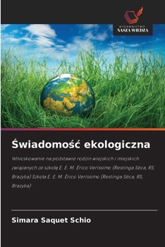Paperback Świadomośc ekologiczna [Polish] Book