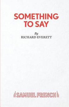 Paperback Something to Say Book
