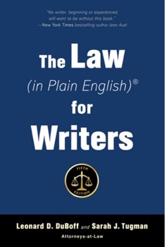 Paperback The Law (in Plain English) for Writers (Fifth Edition) Book