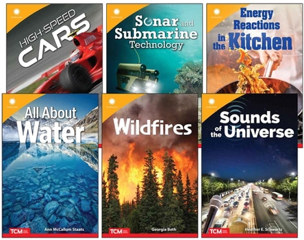 Paperback Smithsonian Steam Physical Science Informational Text for Middle School 6-Book Set Book