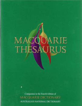 Hardcover Macquarie Thesaurus Book