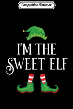 Paperback Composition Notebook: I'm the TEACHER ELF Matching Family Group Christmas Journal/Notebook Blank Lined Ruled 6x9 100 Pages Book