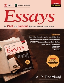 Paperback Essays for Civil and Judicial Services Book