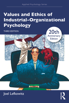 Paperback Values and Ethics of Industrial-Organizational Psychology Book