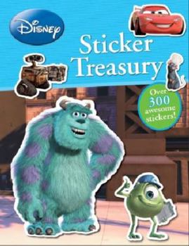 Paperback Disney Pixar Sticker Treasury Book