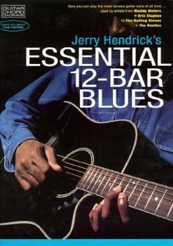 Paperback Jerry Hendrick's Essential 12-Bar Blues Book