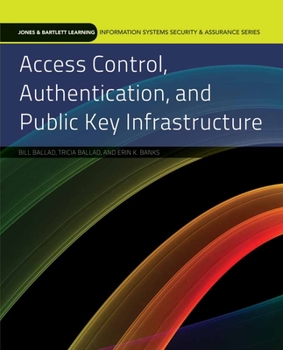Paperback Access Control, Authentication, and Public Key Infrastructure Book