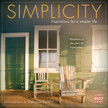 Unknown Binding Simplicity 2023 Wall Book