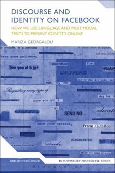 Hardcover Discourse and Identity on Facebook Book
