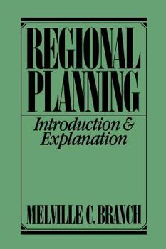 Hardcover Regional Planning: Introduction and Explanation Book