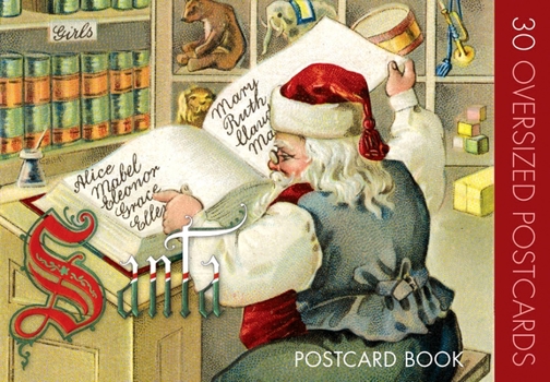Paperback Santa Claus Postcard Book