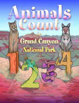 Paperback Animals Count in Grand Canyon National Park Book
