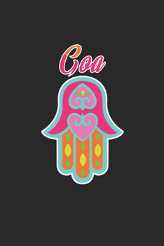 Goa: 6x9 Music | lined | ruled paper | notebook | notes