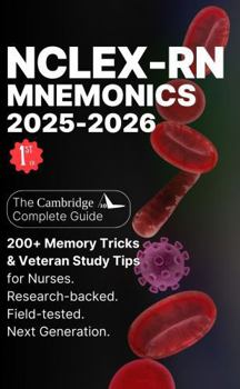 Paperback NCLEX-RN Mnemonics 2025-2026: 200+ Memory Tricks & Study Tips to Pass the Next Generation NCLEX-RN Exam Book