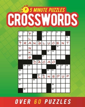 Paperback 5 Minute Puzzles: Crosswords: Over 60 Puzzles Book