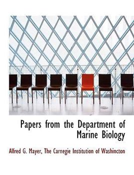 Papers from the Department of Marine Biology