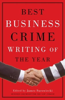 Paperback Best Business Crime Writing of the Year Book