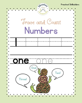 Paperback Trace and Count Numbers Book