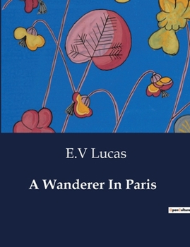 Paperback A Wanderer In Paris Book